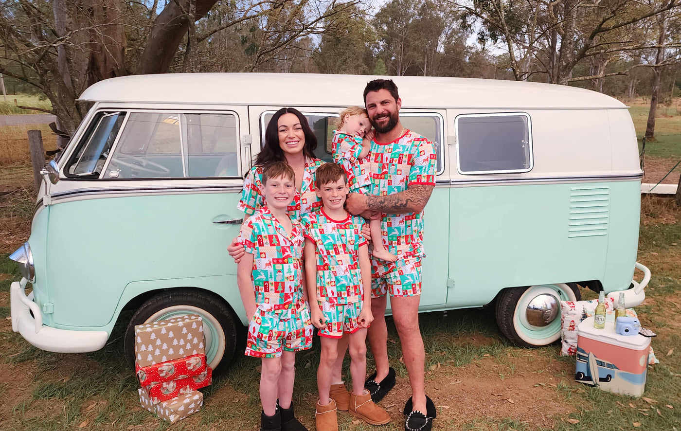 Christmas Down Under Matching Christmas Pyjamas